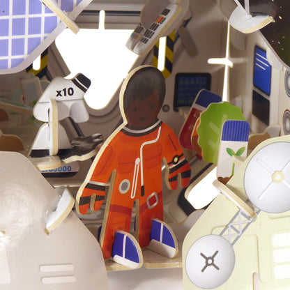 Playpress Eco Friendly Zero Waste Children's Space Planet Astronaut Playset Gift