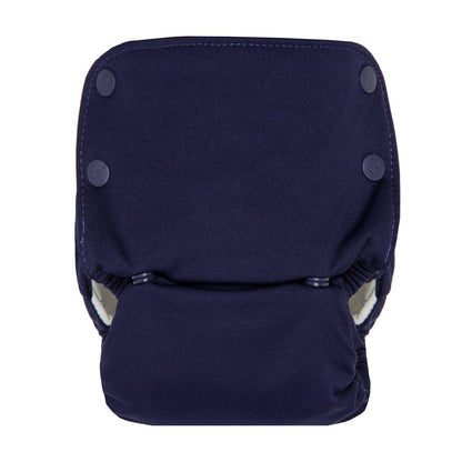 Navy Blue Arctic Organic All-In-One One Size Reusable Cloth Nappy